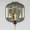Flash Sale Straluma Strak klassieke vloerlamp brons met zwart en smoke glas