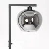 Best Sale Straluma Strakke vloerlamp zwart met smoke glazen kap