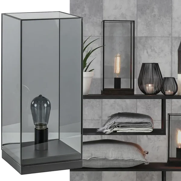 tafellamp_askjer_mat_zwar_4.webp Online Straluma Tafellamp Askjer mat zwart met smoke glas