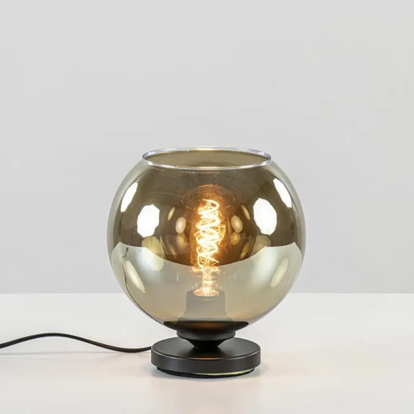 tafellamp_bella_zwart__sm_1-2.webp Cheap Straluma Tafellamp Bella zwart + smoke glas 20cm