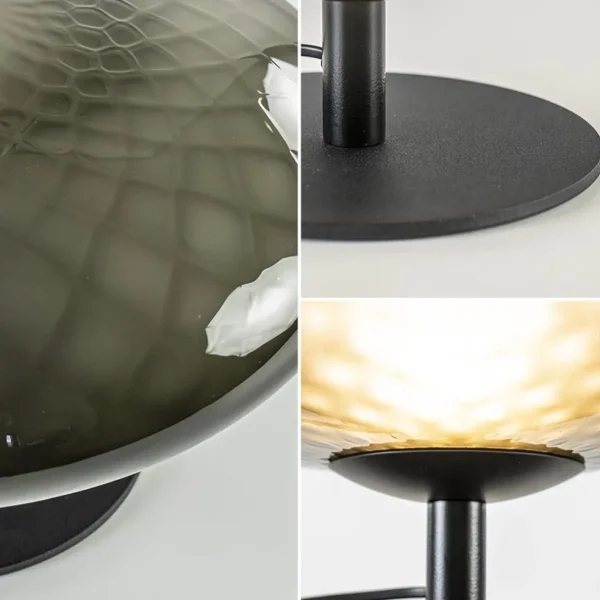 tafellamp_bottega__zwarts_2.webp Cheap Straluma Tafellamp Bottega 40 zwart/smoke glas