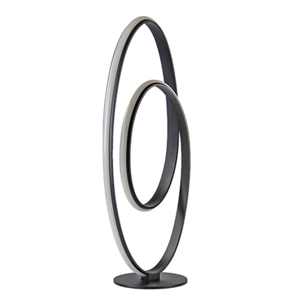 Cheap Straluma Tafellamp eclips zwart incl.dimmer