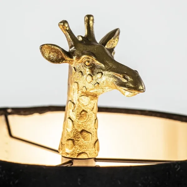 tafellamp_giraffe_groot_a_2.webp Fashion Straluma Tafellamp Giraffe groot antiek brons met velvet zwarte kap