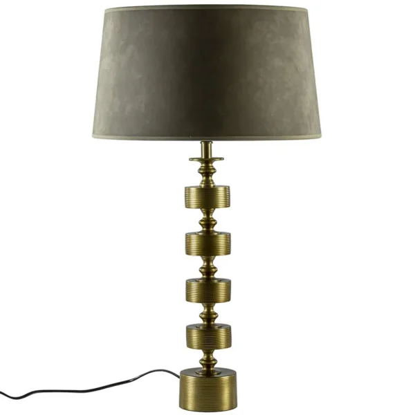 tafellamp_gody_antiek_bro_1.webp Shop Straluma Tafellamp Gody antiek brons exclusief kap