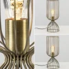 Best Straluma Tafellamp Lazar van Light and Living antiek brons draad