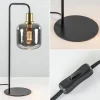 tafellamp_lekar_zwartbron_1.webp Best Sale Straluma Tafellamp Lekar zwart/brons met smoke glazen kap