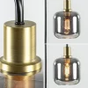 tafellamp_lekar_zwartbron_3.webp Best Sale Straluma Tafellamp Lekar zwart/brons met smoke glazen kap