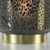 Discount Straluma Tafellamp Leopard op batterij donker grijs met goud