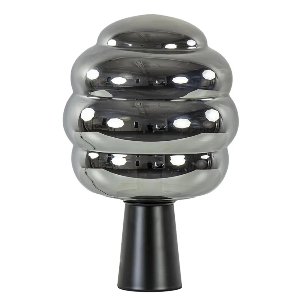 tafellamp_misty_zwart__ti_0.webp Flash Sale Straluma Tafellamp Misty zwart + titanium glas