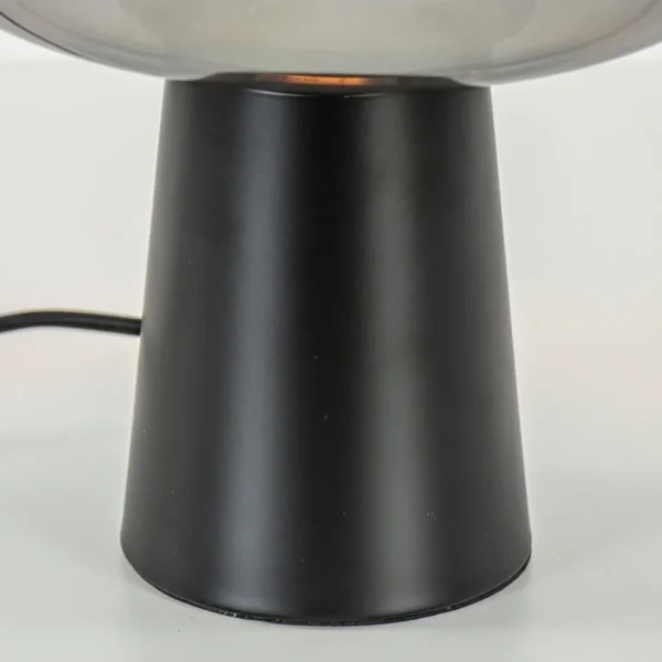 Flash Sale Straluma Tafellamp Misty zwart + titanium glas