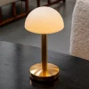 Store Straluma Tafellamp op accu gold/frosted IP65
