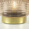 Shop Straluma Tafellamp op batterij Lipa amber glas