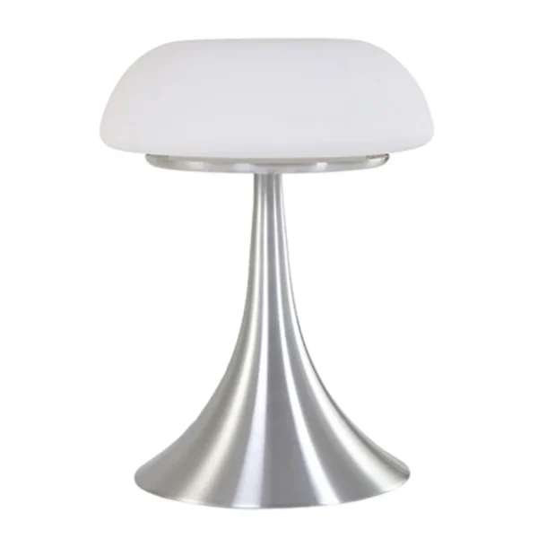 tafellamp_purissima_staal_0.webp Clearance Straluma Tafellamp Purissima staal met opaal glas