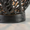 Clearance Straluma Tafellamp Sinula zwart gevlochten staal
