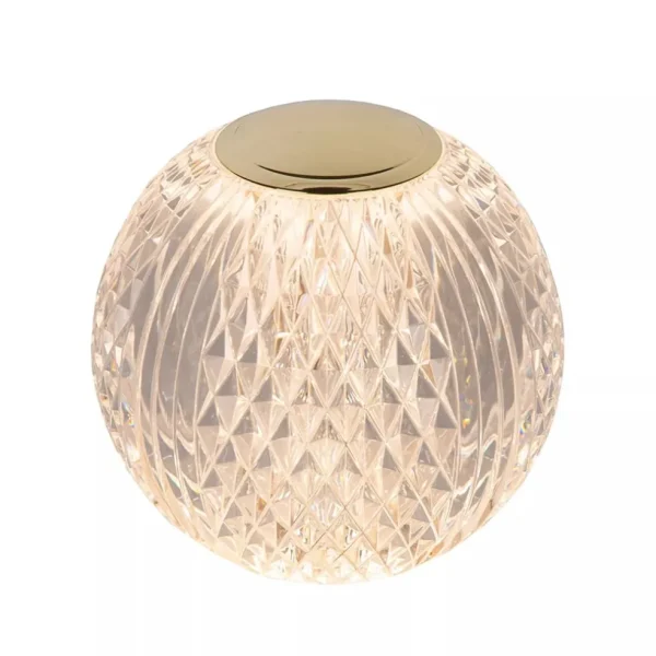 tafellamp_transparantgoud_1.webp Cheap Straluma Tafellamp transparant/goud oplaadbaar