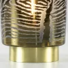 Discount Straluma Tafellamp Zebra grijs goud op batterijen Light & Living