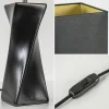 Online Straluma Tafellamp zwart keramiek inclusief kap zwart/goud