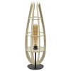 tafellampvloerlamp_nature_0.webp Online Straluma Tafellamp/vloerlamp naturel houten kap met zwart