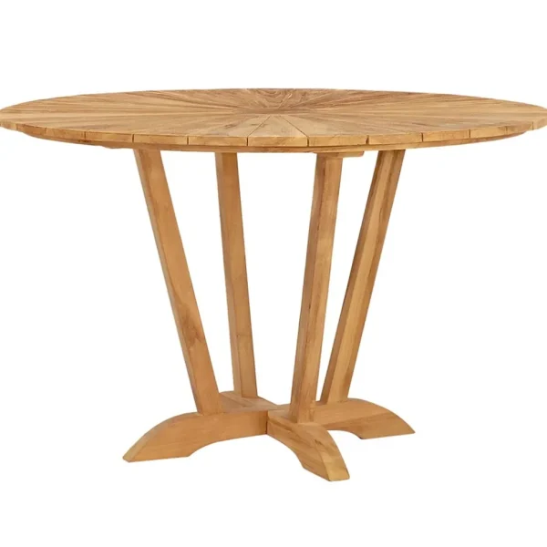 teak_houten_buitentafel_r_0.webp New Straluma Teak houten buitentafel rond 130 cm