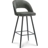 trendy_barkruk_velours_me_0.webp Fashion Straluma Trendy barkruk velours met zwart metalen poot