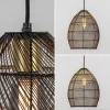 trendy_draad_hanglamp_mey_2.webp Discount Straluma Trendy draad hanglamp Meya zwart/goud