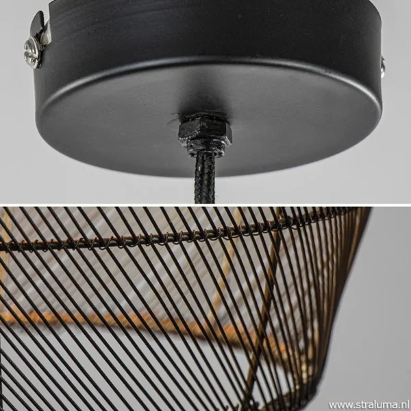 trendy_draad_hanglamp_mey_3.webp Discount Straluma Trendy draad hanglamp Meya zwart/goud