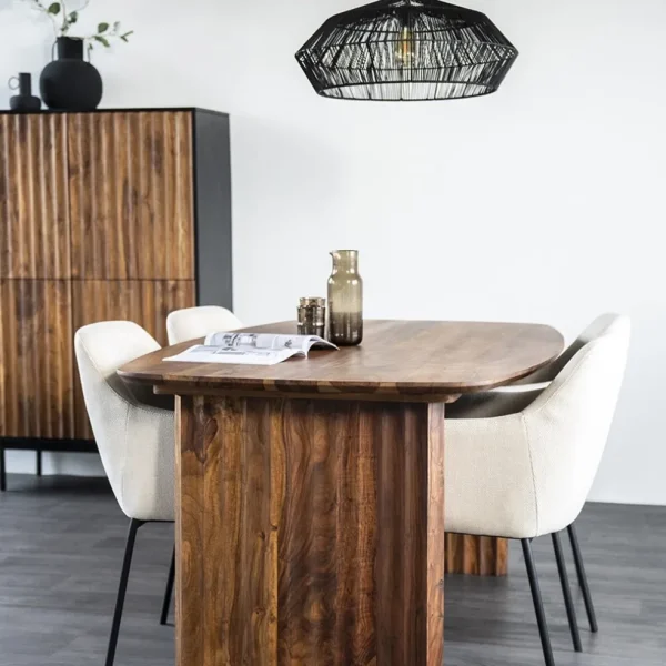 Best Straluma Trendy eetkamertafel Sheesham hout 240x100