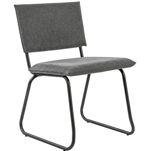 trendy_eettafelstoel_grij_0.webp Store Straluma Trendy eettafelstoel grijs met gunmetal poot