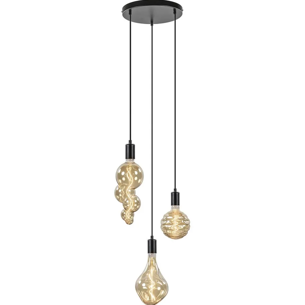 trendy_lichts_hanglamp_ma_0.webp Cheap Straluma Trendy 3-lichts hanglamp mat zwart exclusief lichtbron