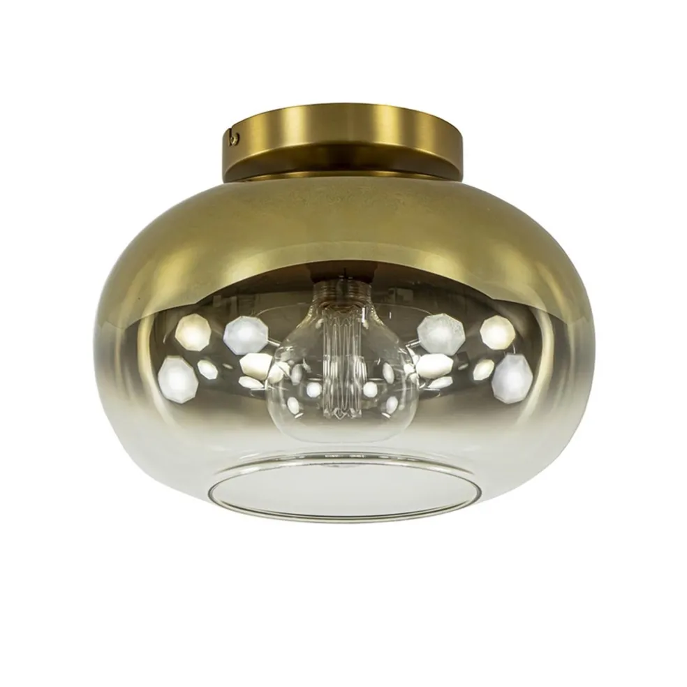 trendy_plafondlamp_goud_m_0.webp Outlet Straluma Trendy plafondlamp goud met goud gradiënt glas