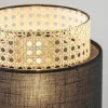 Discount Straluma Trendy tafellamp driepoot zwart met webbing