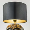 trendy_tafellamp_keramiek_2.webp New Straluma Trendy tafellamp keramiek goud met zwarte kap