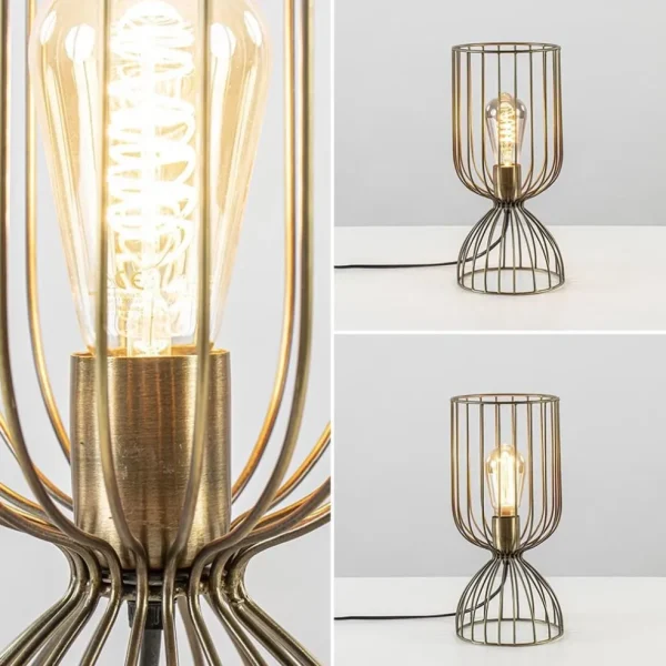 trendy_tafellamp_lazar_li_3.webp Best Sale Straluma Trendy tafellamp Lazar Light and Living brons