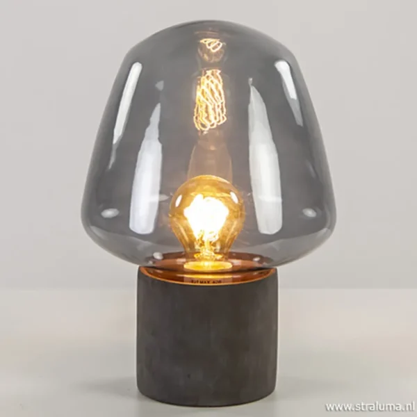 trendy_tafellamp_met_smok_1-1.webp Fashion Straluma Trendy tafellamp met smokey glas