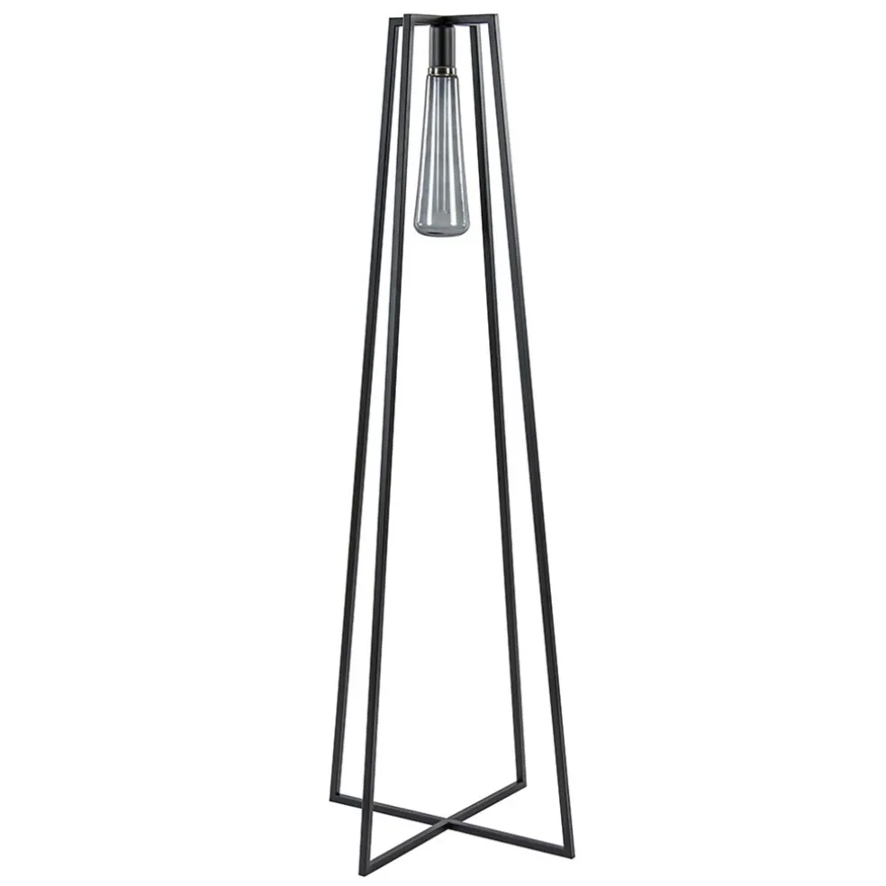 trendy_vloerlamp_zwart_fr_0.webp Online Straluma Trendy vloerlamp zwart frame excl lichtbron