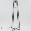 trendy_vloerlamp_zwart_fr_1.webp Online Straluma Trendy vloerlamp zwart frame excl lichtbron