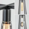 trendy_vloerlamp_zwart_fr_3.webp Online Straluma Trendy vloerlamp zwart frame excl lichtbron