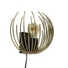 trendy_wandlamp_goud_met__0.webp Cheap Straluma Trendy wandlamp goud met zwart inclusief snoer