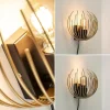 trendy_wandlamp_goud_met__3.webp Cheap Straluma Trendy wandlamp goud met zwart inclusief snoer
