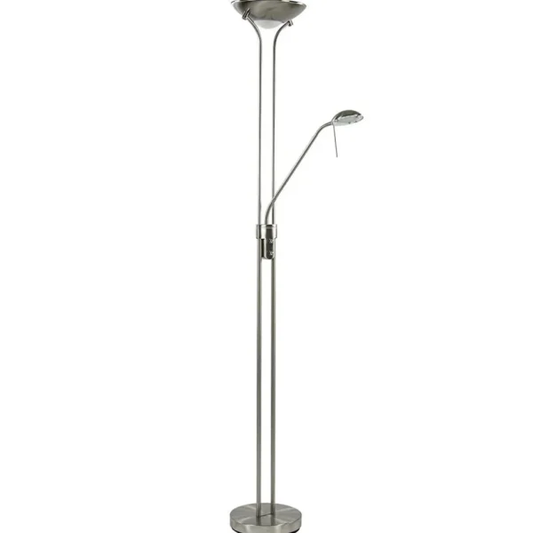 uplighter_met_leesarm_new_0.webp Sale Straluma Uplighter met leesarm New Luna nikkel