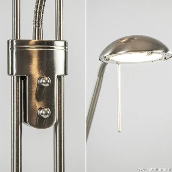 uplighter_met_leesarm_new_3.webp Sale Straluma Uplighter met leesarm New Luna nikkel