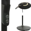 Shop Straluma Uplighter zwart met leeslamp - 2 x pushdimmer