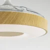 Fashion Straluma Ventilator Coin hout remote cct