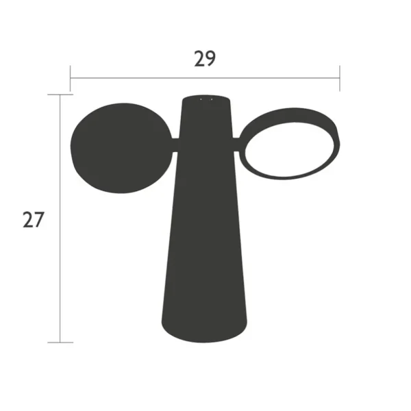 verstelbare_buitenlamp_ta_1-1.webp Outlet Straluma Verstelbare buitenlamp tafel antraciet oplaadbaar