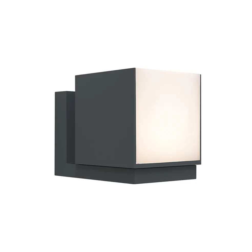 verstelbare_led_buitenlam_0-1.webp Cheap Straluma Verstelbare LED buitenlamp kubus donker grijs IP54