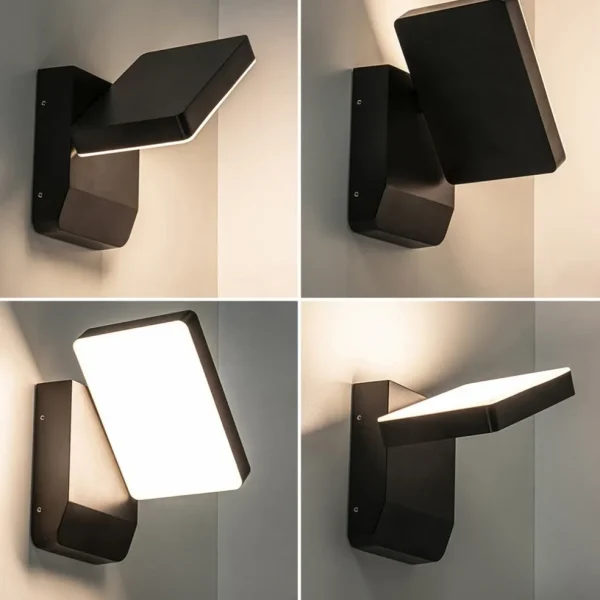 Best Straluma Verstelbare LED buitenlamp zwart IP54