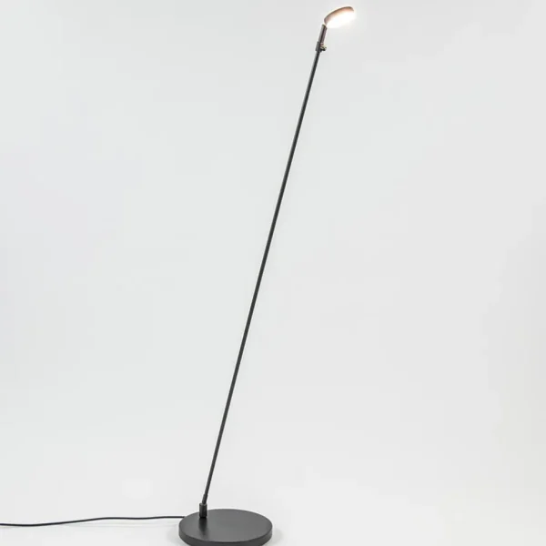 verstelbare_led_leeslamp__1-1.webp Fashion Straluma Verstelbare LED leeslamp zwart geborsteld staal dim-to-warm