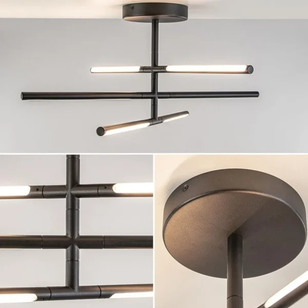 Outlet Straluma Verstelbare LED plafondlamp met 3-standen dim functie