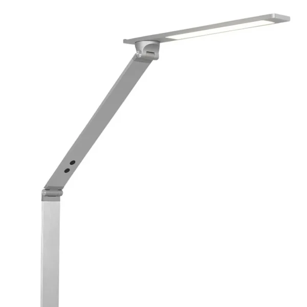 verstelbare_led_vloerlamp_1.webp Best Straluma Verstelbare LED vloerlamp geborsteld staal dimbaar
