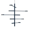 verstelbare_lichts_design_1.webp Best Straluma Verstelbare 5-lichts design hanglamp azuriet blauw